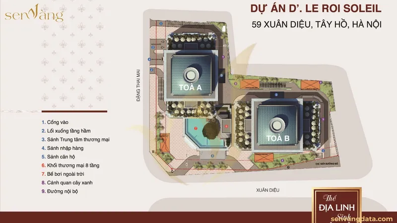 Hình ảnh dự án D’. Le Roi Soleil