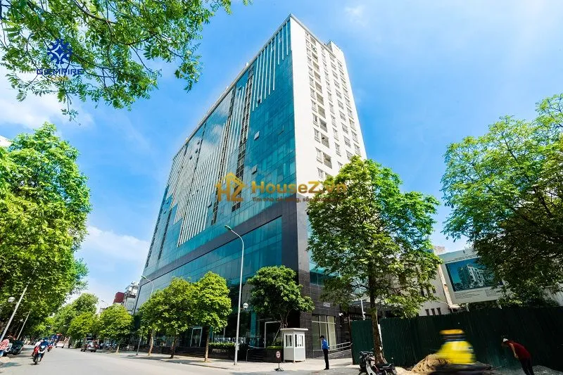 Hình ảnh dự án Discovery Central tọa lạc tại số 67 Trần Phú (tên cũ là số 8B Lê Trực), phường Điện Biên, quận Ba Đình, thành phố Hà Nội