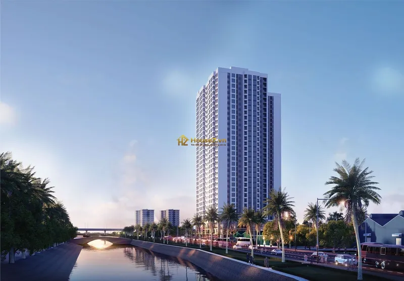 Hình ảnh dự án Dự án BlueGem Tower tọa lạc tại khu vực ngã tư đường Nguyễn Bồ và Nguyễn Bặc, xã Tứ Hiệp, huyện Thanh Trì, thành phố Hà Nội