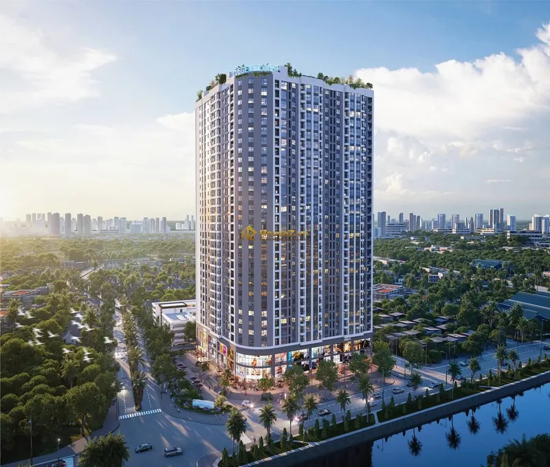 Hình ảnh dự án Dự án BlueGem Tower tọa lạc tại khu vực ngã tư đường Nguyễn Bồ và Nguyễn Bặc, xã Tứ Hiệp, huyện Thanh Trì, thành phố Hà Nội