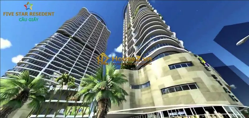 Hình ảnh dự án Dự án Five Star Residence nằm tại lô C, ô D13 Khu đô thị mới Cầu Giấy, phường Dịch Vọng Hậu, quận Cầu Giấy, thành phố Hà Nội