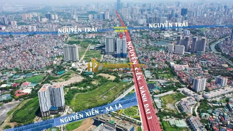 Hình ảnh dự án Dự án Housinco Premium (hay còn gọi là Housinco Grand Tower) nằm trên mặt đường Nguyễn Xiển, thuộc ô đất CT5 Khu đô thị mới Tây Nam Kim Giang I, xã Tân Triều, huyện Thanh Trì, thành phố Hà Nội