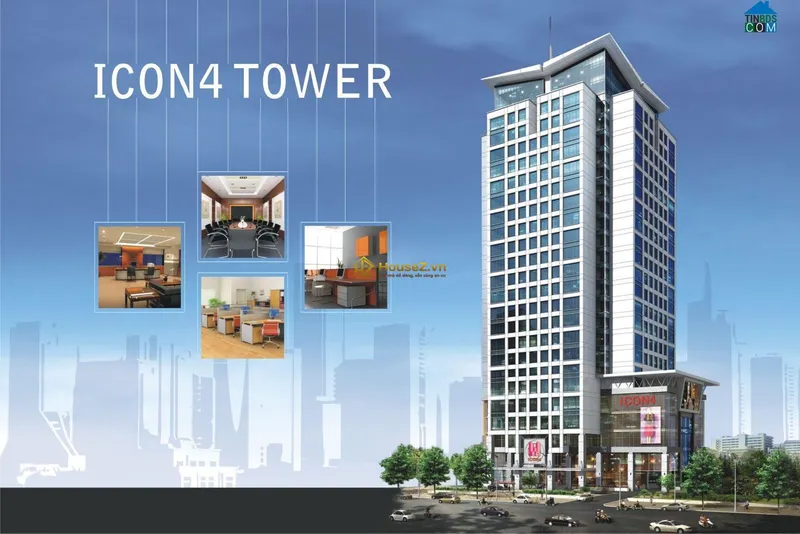 Hình ảnh dự án Dự án Icon4 Tower tọa lạc tại số 243A Đê La Thành, phường Láng (trước thuộc phường Láng Thượng), quận Đống Đa, thành phố Hà Nội