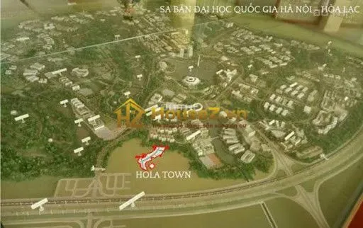 Hình ảnh dự án Dự án khu dân cư Hola Town 2 nằm trên mặt đường Bãi Dài, thuộc trung tâm khu đô thị Tiến Xuân, xã Tiến Xuân, huyện Thạch Thất, thành phố Hà Nộ