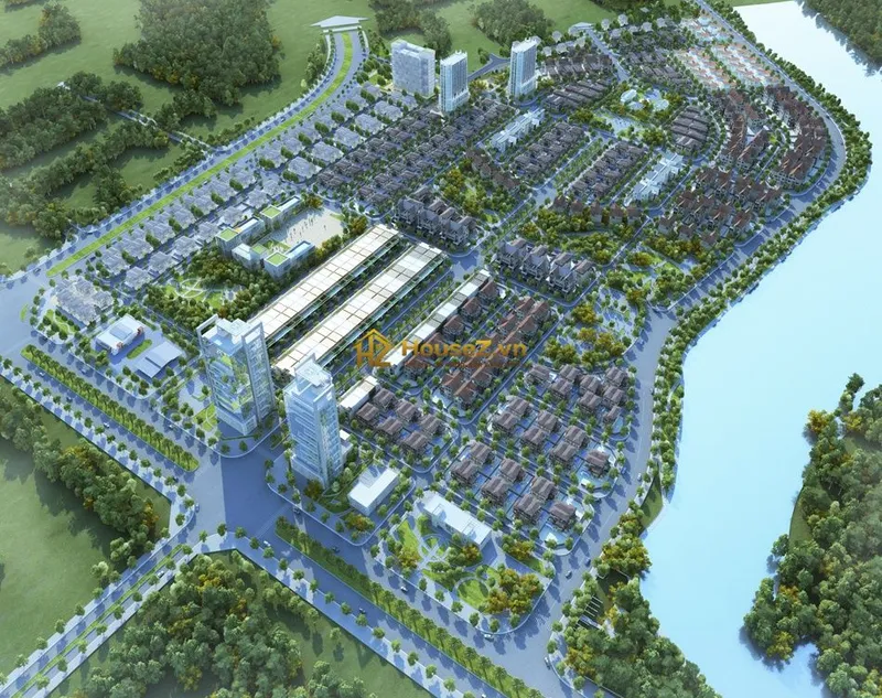 Hình ảnh dự án Dự án Khu đô thị Minh Giang Đầm Và tọa lạc tại xã Tiền Phong, huyện Mê Linh, thành phố Hà Nội