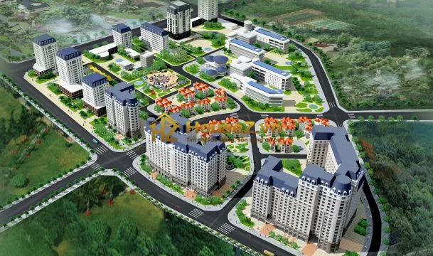 Hình ảnh dự án Dự án Khu đô thị mới Cổ Nhuế (Khu đô thị Nam Cường Cổ Nhuế) tọa lạc trên mặt đường Phạm Văn Đồng, phường Cổ Nhuế 1, quận Bắc Từ Liêm, thành phố Hà Nội