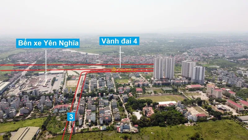 Hình ảnh dự án Dự án Khu đô thị mới La Khê tọa lạc tại phường La Khê, quận Hà Đông, thành phố Hà Nội