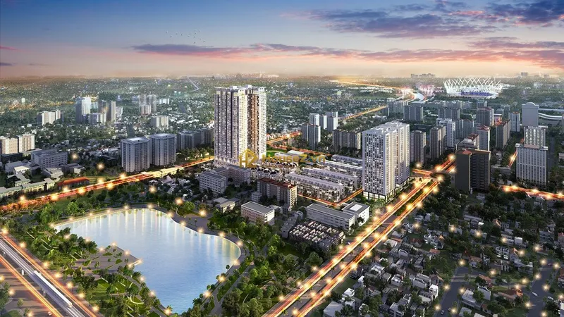 Hình ảnh dự án Dự án Khu đô thị Mỹ Đình II tọa lạc tại phường Mỹ Đình 2, quận Nam Từ Liêm, thành phố Hà Nội