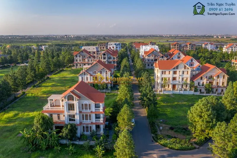 Hình ảnh dự án Dự án khu đô thị sinh thái The Phoenix Garden nằm trên địa bàn thị trấn Phùng và xã Đan Phượng, huyện Đan Phượng, thành phố Hà Nội