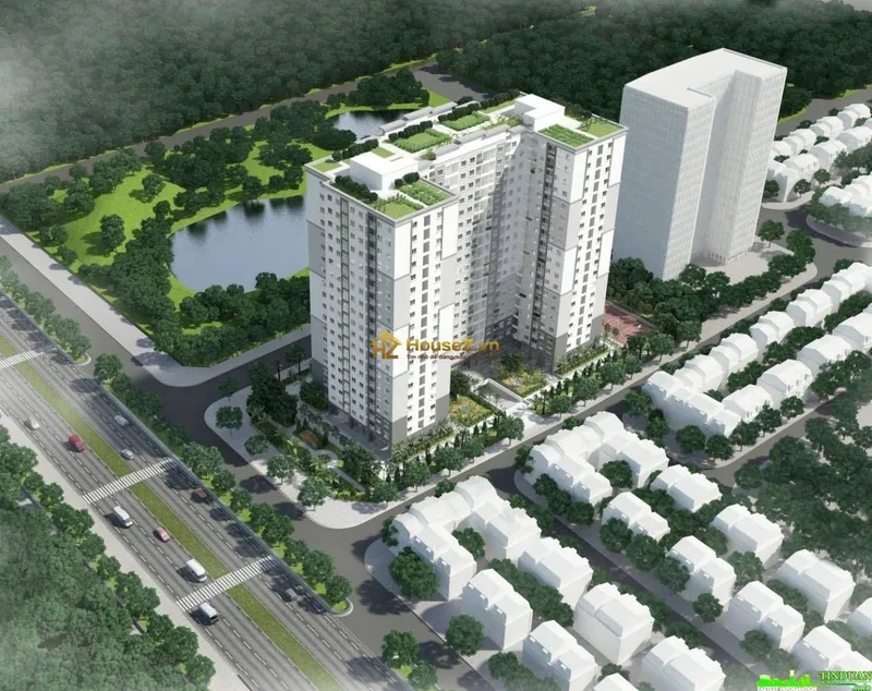 Hình ảnh dự án Dự án Legend Park tại Hà Nội nằm trên đường Tố Hữu, thuộc khu đô thị mới Văn Khê, phường La Khê, quận Hà Đông
