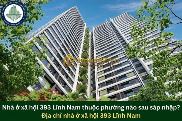 Hình ảnh dự án Dự án nhà ở xã hội 393 Lĩnh Nam có địa chỉ tại số 393 đường Lĩnh Nam, phường Vĩnh Hưng, quận Hoàng Mai, thành phố Hà Nội