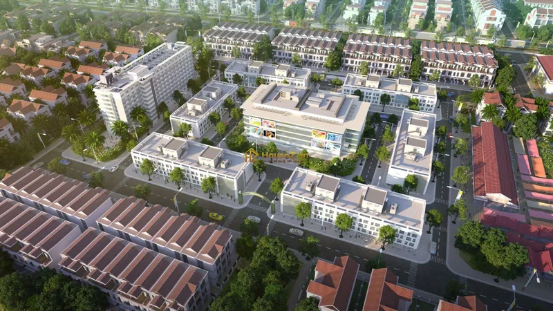 Hình ảnh dự án Dự án Palmy Biztown tọa lạc tại mặt tiền đường 70 (Phan Trọng Tuệ), xã Thanh Liệt, huyện Thanh Trì, thành phố Hà Nội