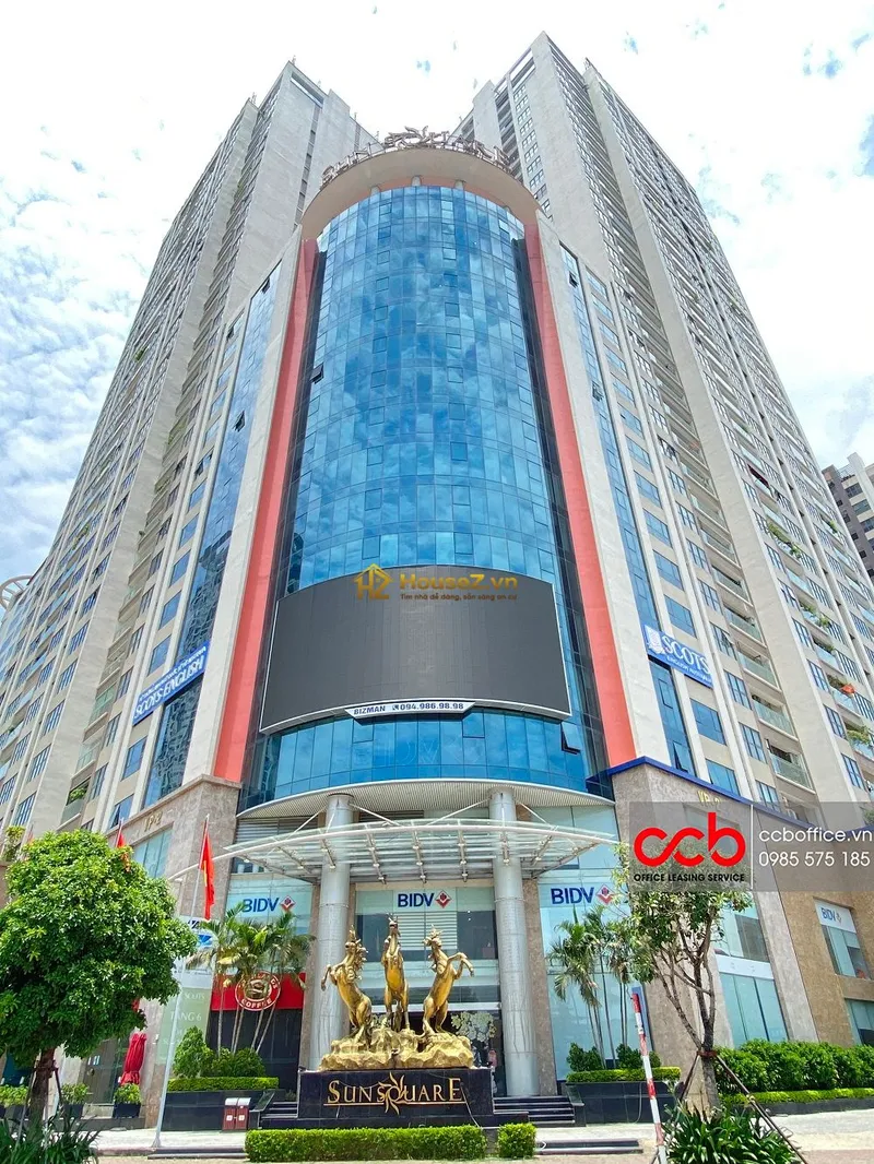 Hình ảnh dự án Dự án Sun Square nằm tại số 21 đường Lê Đức Thọ, phường Mỹ Đình 2, quận Nam Từ Liêm, Hà Nội.