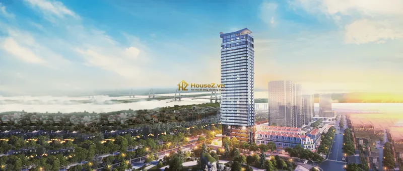 Hình ảnh dự án Dự án Sunshine Golden River nằm trong khu đô thị Ciputra Nam Thăng Long, thuộc phường Phú Thượng, quận Tây Hồ, thành phố Hà Nội