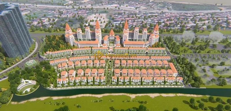 Hình ảnh dự án Dự án Sunshine Wonder Villas nằm bên trong Khu đô thị Nam Thăng Long (Khu đô thị Ciputra), quận Bắc Từ Liêm (giáp ranh quận Tây Hồ), thành phố Hà Nội