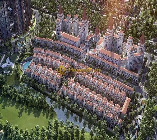 Hình ảnh dự án Dự án Sunshine Wonder Villas nằm bên trong Khu đô thị Nam Thăng Long (Khu đô thị Ciputra), quận Bắc Từ Liêm (giáp ranh quận Tây Hồ), thành phố Hà Nội
