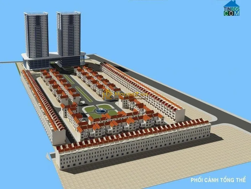 Hình ảnh dự án Dự án Tân Việt Tower nằm trên mặt đường Quốc lộ 32, thuộc khu nhà ở Đức Thượng, xã Đức Thượng, huyện Hoài Đức, thành phố Hà Nội