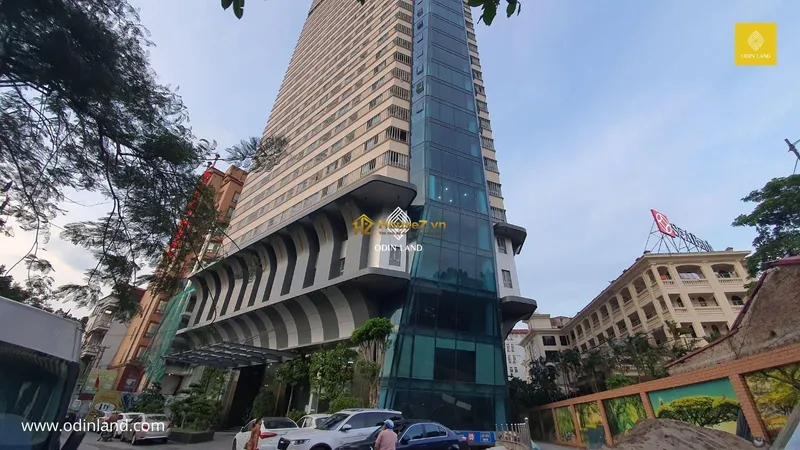 Hình ảnh dự án Dự án Tháp Doanh Nhân Tower nằm tại số 1 đường Thanh Bình, phường Mỗ Lao, quận Hà Đông, Hà Nội