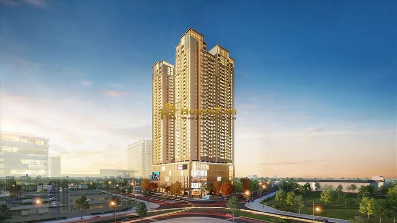 Hình ảnh dự án Dự án The Diamond Residence (BRG Diamond Residence) tọa lạc tại số 25 Lê Văn Lương, phường Nhân Chính, quận Thanh Xuân, Hà Nội