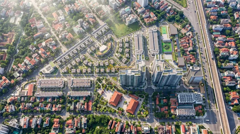 Hình ảnh dự án Dự án The Vista Văn La (Khu nhà ở Văn La) nằm trên mặt đường Quang Trung (Quốc lộ 6), thuộc phường Kiến Hưng (phường Phú La cũ), quận Hà Đông, Hà Nộ