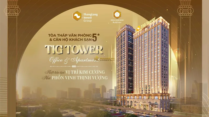 Hình ảnh dự án Dự án TIG Tower (còn gọi là TIG Infinity) nằm tại địa chỉ số 108 Nguyễn Trãi, phường Thượng Đình, quận Thanh Xuân, Hà Nội