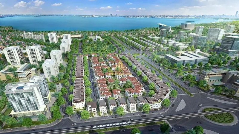 Hình ảnh dự án Embassy Garden  tọa lạc tại Lô đất A1TT1 – Khu trung tâm Khu đô thị Tây Hồ Tây, phường Xuân Tảo, quận Bắc Từ Liêm, Hà Nội
