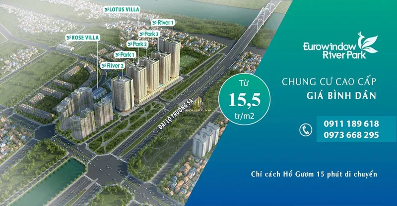 Hình ảnh dự án Eurowindow River Park