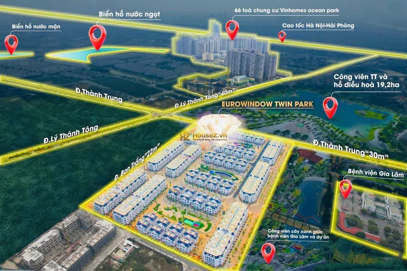 Hình ảnh dự án Eurowindow Twin Parks