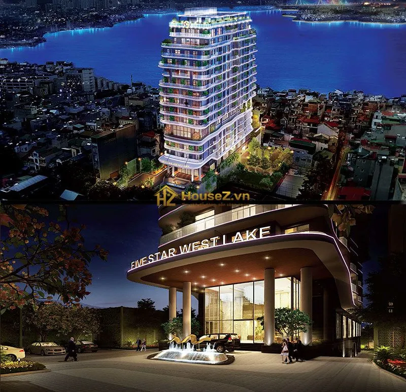 Hình ảnh dự án Five Star West Lake
