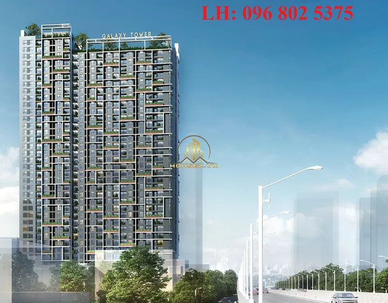 Hình ảnh dự án Galaxy Tower Nguyễn Xiển