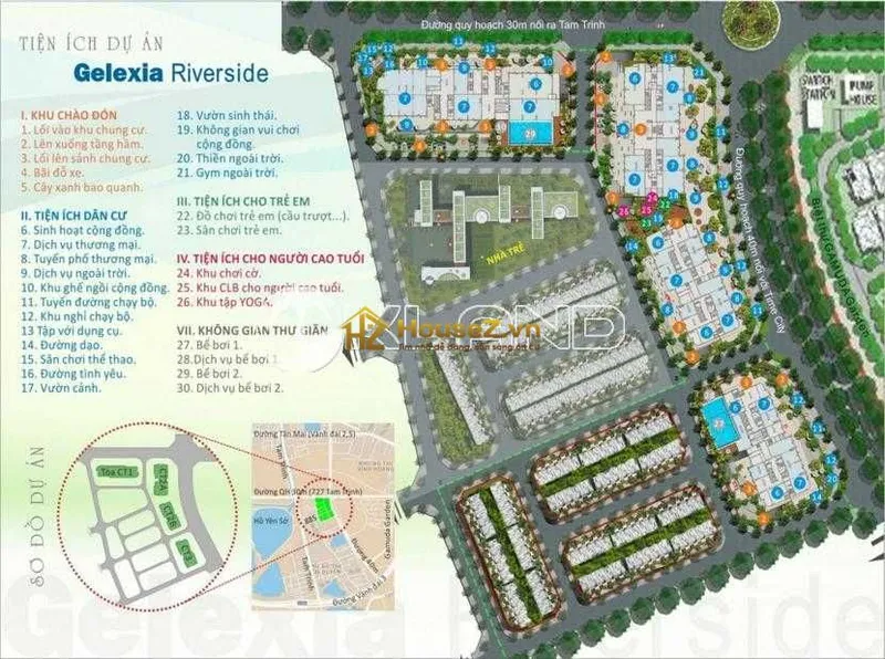 Hình ảnh dự án Gelexia Riverside