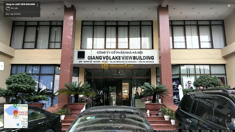 Hình ảnh dự án Giảng Võ Lake View Building