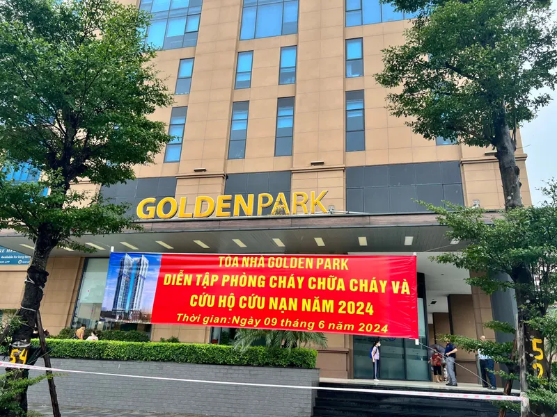 Hình ảnh dự án Golden Park Tower