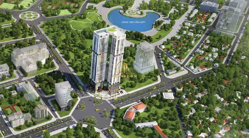 Hình ảnh dự án Golden Park Tower