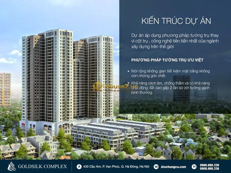 Hình ảnh dự án Goldsilk Complex