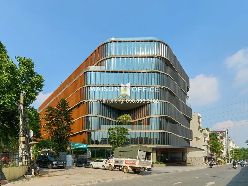 Hình ảnh dự án Grand Terra  (tòa nhà văn phòng hạng A) tọa lạc tại số 36 phố Cát Linh, phường Ô Chợ Dừa, quận Đống Đa, Hà Nội