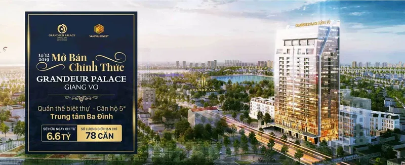 Hình ảnh dự án Grandeur Palace Giảng Võ