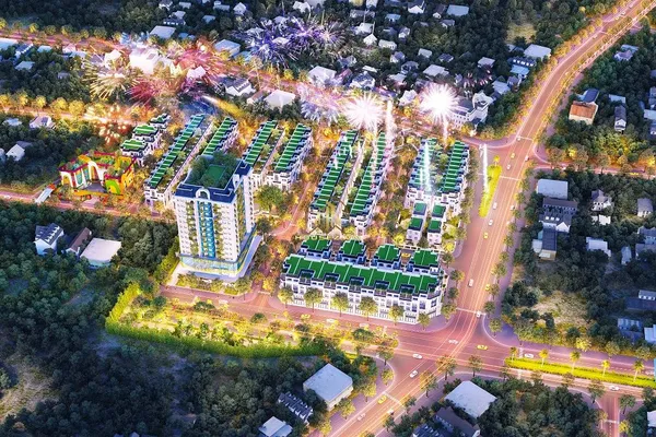 Green Little Town