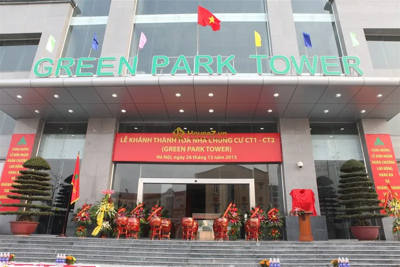 Hình ảnh dự án Green Park Tower