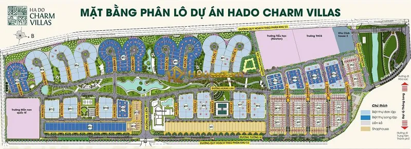 Hình ảnh dự án Hà Đô Charm Villas