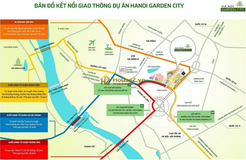 Hình ảnh dự án Hà Nội Garden City