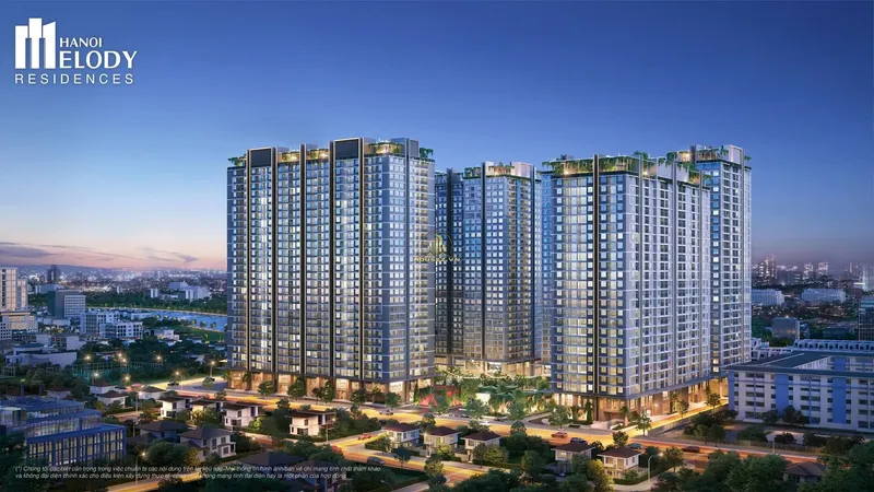 Hình ảnh dự án Hà Nội Melody Residences
