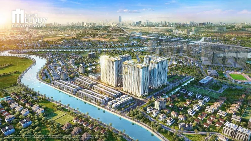 Hình ảnh dự án Hà Nội Melody Residences