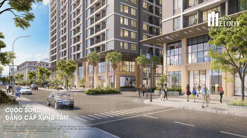 Hình ảnh dự án Hà Nội Melody Residences
