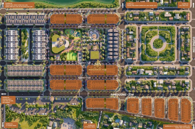 Hình ảnh dự án Hà Nội Oriental