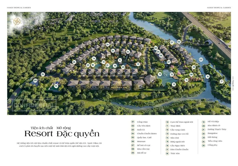 Hình ảnh dự án Hà Nội Tropical Garden