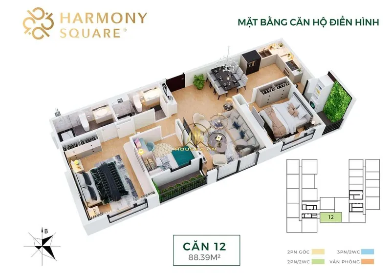 Hình ảnh dự án Harmony Square