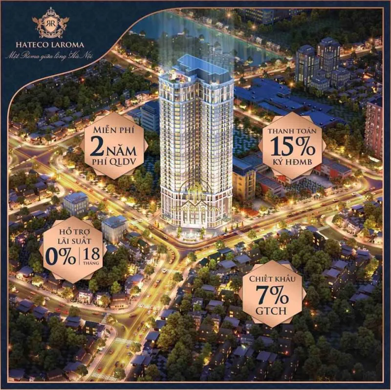 Hình ảnh dự án Hateco Laroma