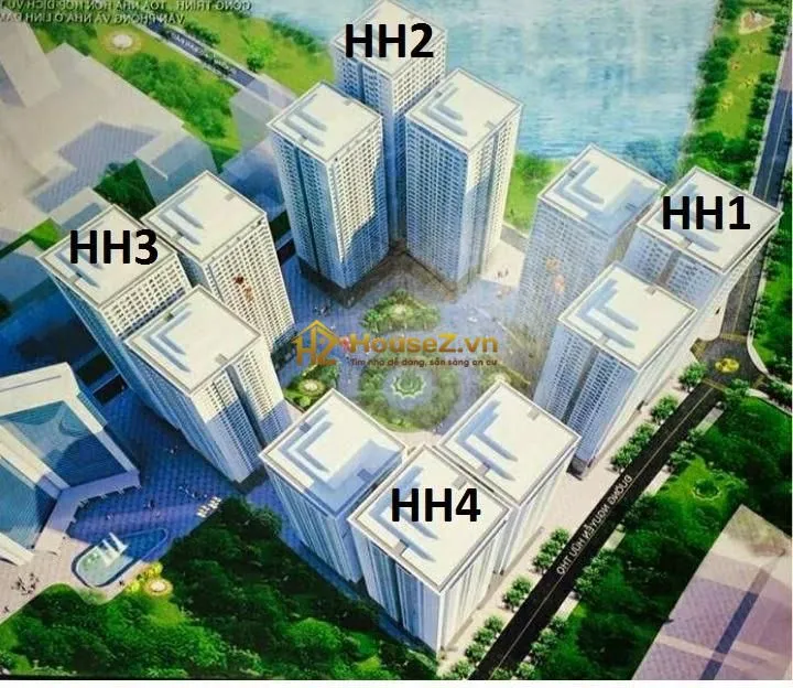 Hình ảnh dự án HH4 Linh Đàm