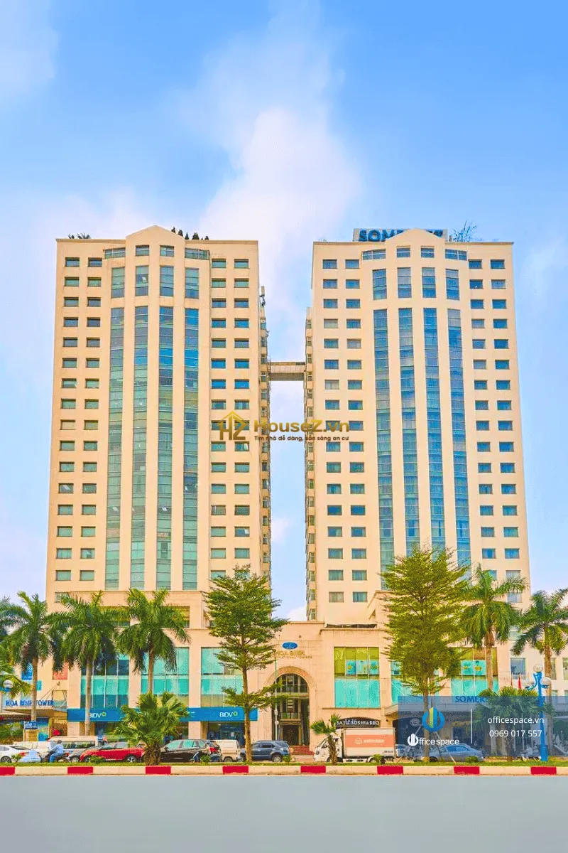 Hình ảnh dự án Hoa Binh International Towers